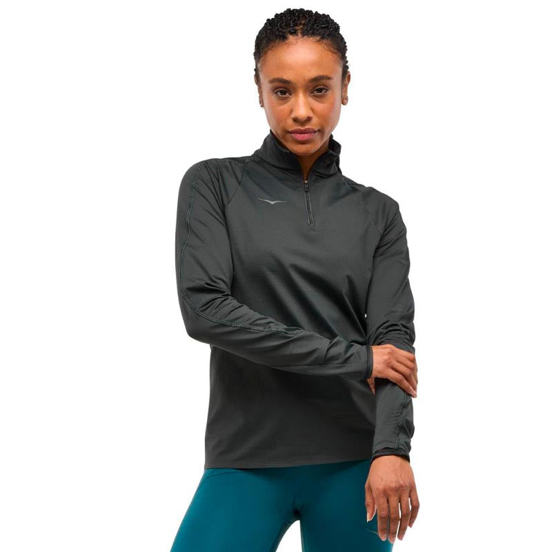 Hoka Women's Glidetech Quarter Zip XS