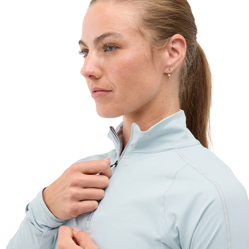 Hoka Women's Glidetech Quarter Zip XS