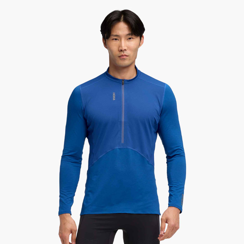 Hoka Men&#39;S Skybreeze Long Sleeve Zip S