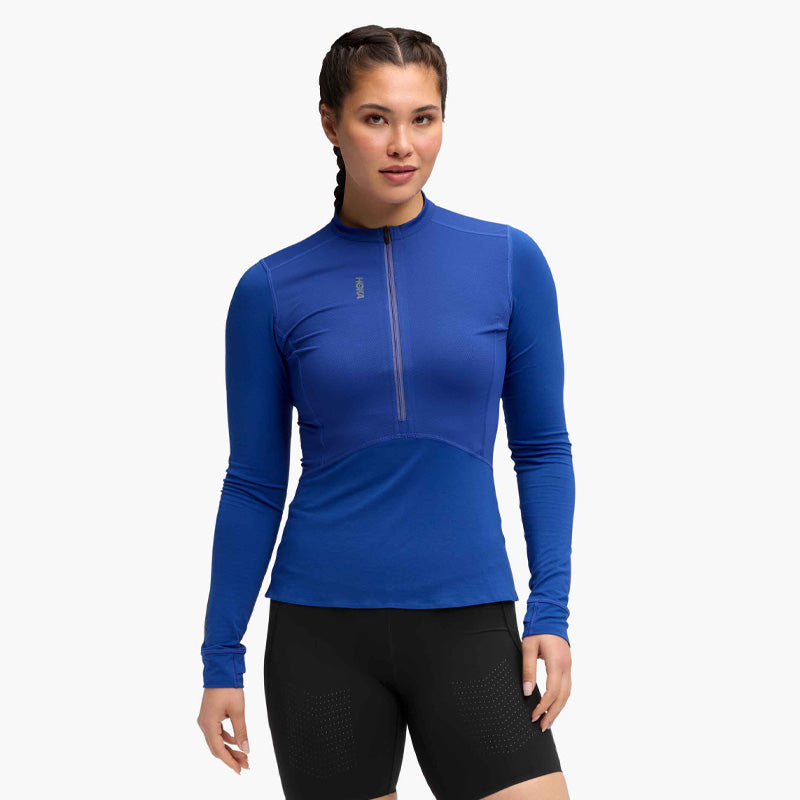 Hoka Women&#39;S Skybreeze Long Sleeve Zip XS