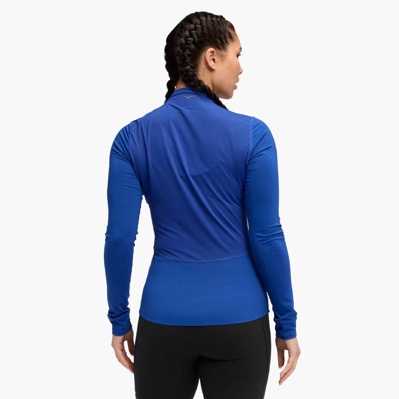 Hoka Women&#39;S Skybreeze Long Sleeve Zip XS