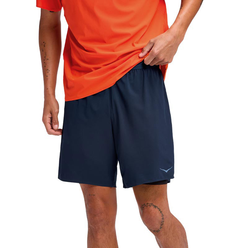 Hoka Men&#39;S Glide 7&#39;&#39; Short 2 In 1 S