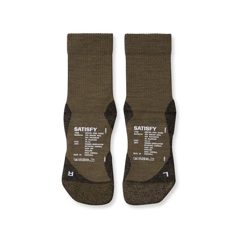 SATISFY Unisex Merino Nylon Tube Socks 38