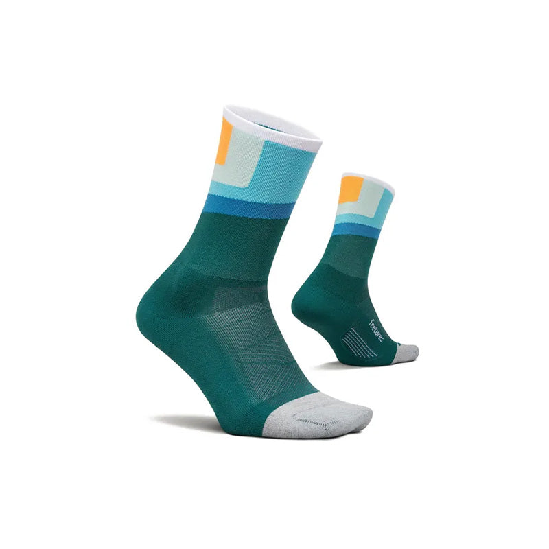 Feetures! Unisex Elite Light Cushion Mini Crew M