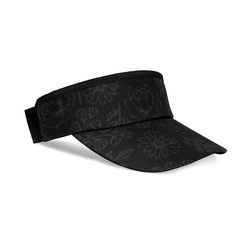 Headsweats Unisex Supervisor Black Floral OSFA