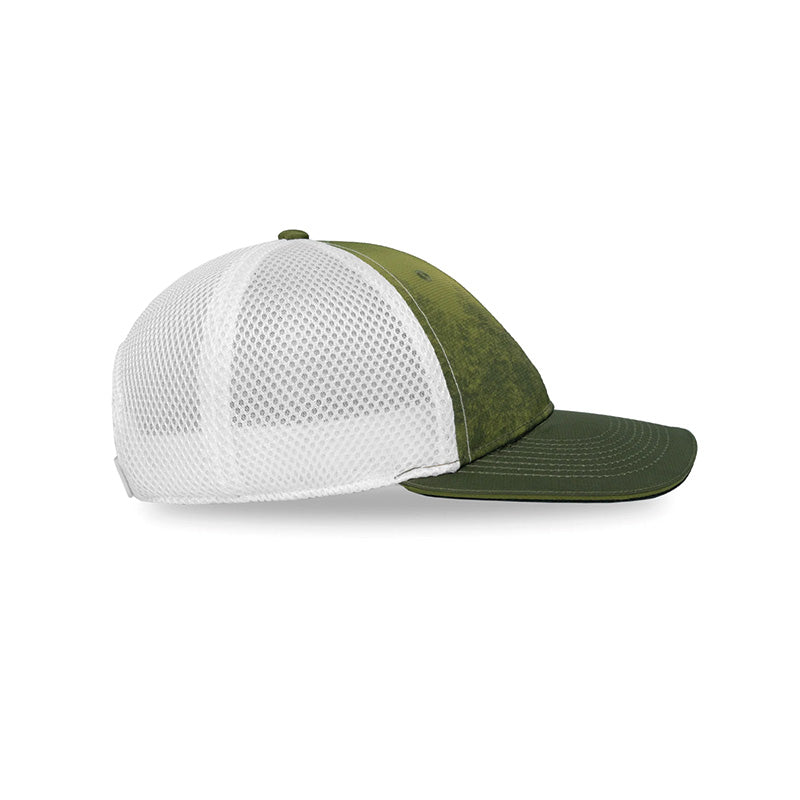 Headsweats Unisex Scenic Olive 6 Panel Trucker Hat OSFA