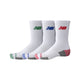 New Balance Unisex Performance Cushioned Crew 3 Pack