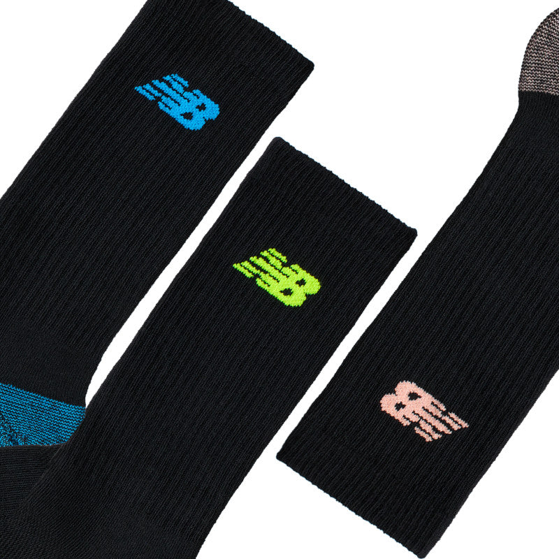 New Balance Unisex Performance Cushioned Crew 3 Pack S
