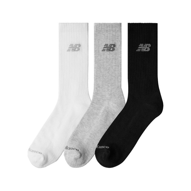 New Balance Unisex Performance Basic Crew 3 Pack S