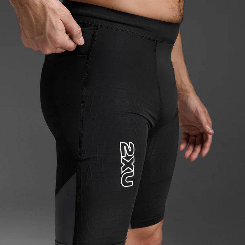 2XU Men's Light Speed React Compression Shor S