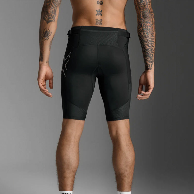 2XU Men's Aero Mesh Compression Shorts S