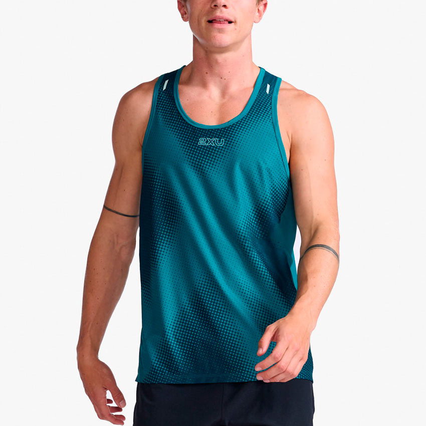 2XU Men's Light Speed Singlet S