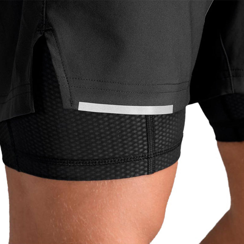 2XU Men's Aero Mesh 2-in-1 5 Inch Shorts S