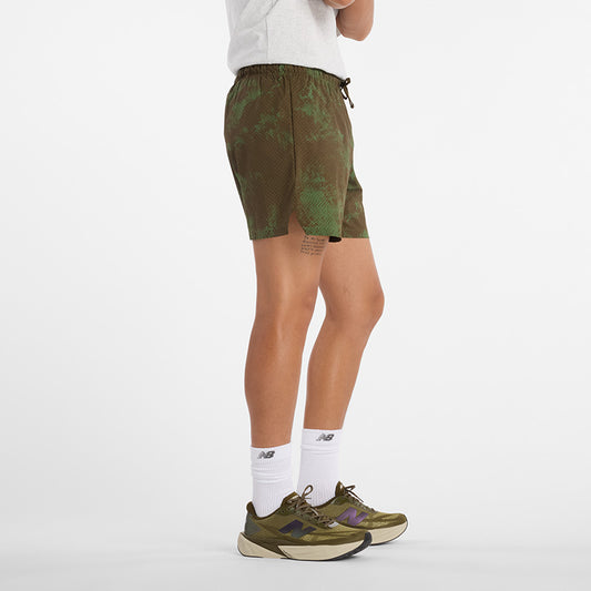 New Balance Men's RC Printed Short 5'' S