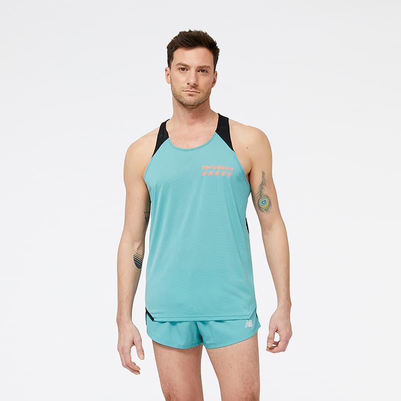 New Balance Men&#39;s Accelerate Pacer Singlet S