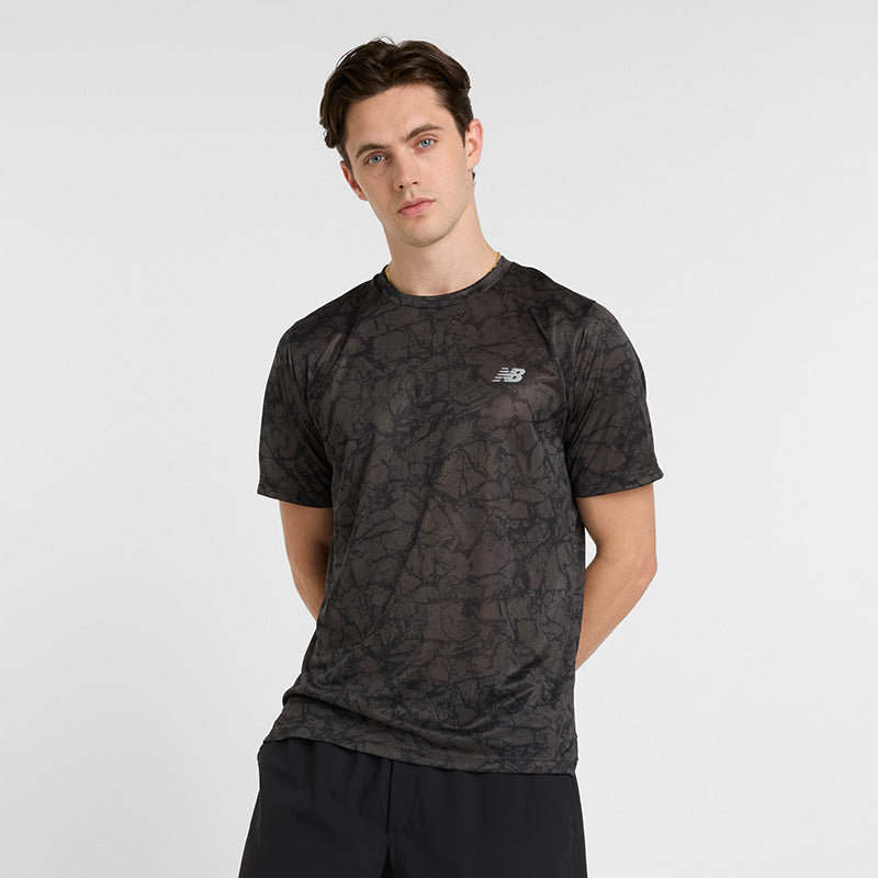 New Balance Men&#39;s Athletics Printed T-Shirt S