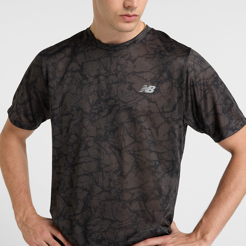 New Balance Men&#39;s Athletics Printed T-Shirt S