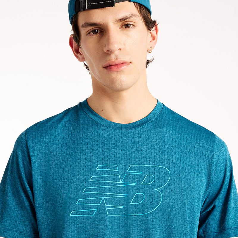 New Balance Men's RC Essential Graphic T-Shirt V2 S