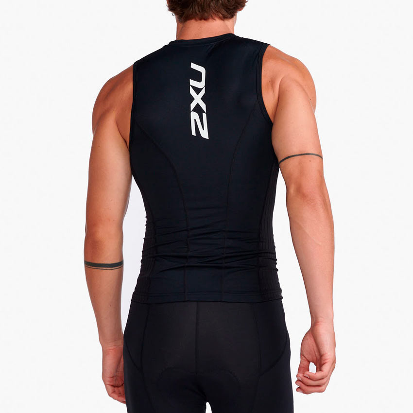 2XU Men's Aero Triathlon Tank S