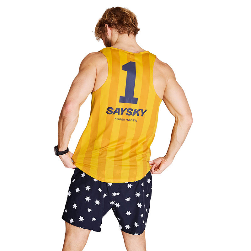 SAYSKY Men's Stripe Combat Single S