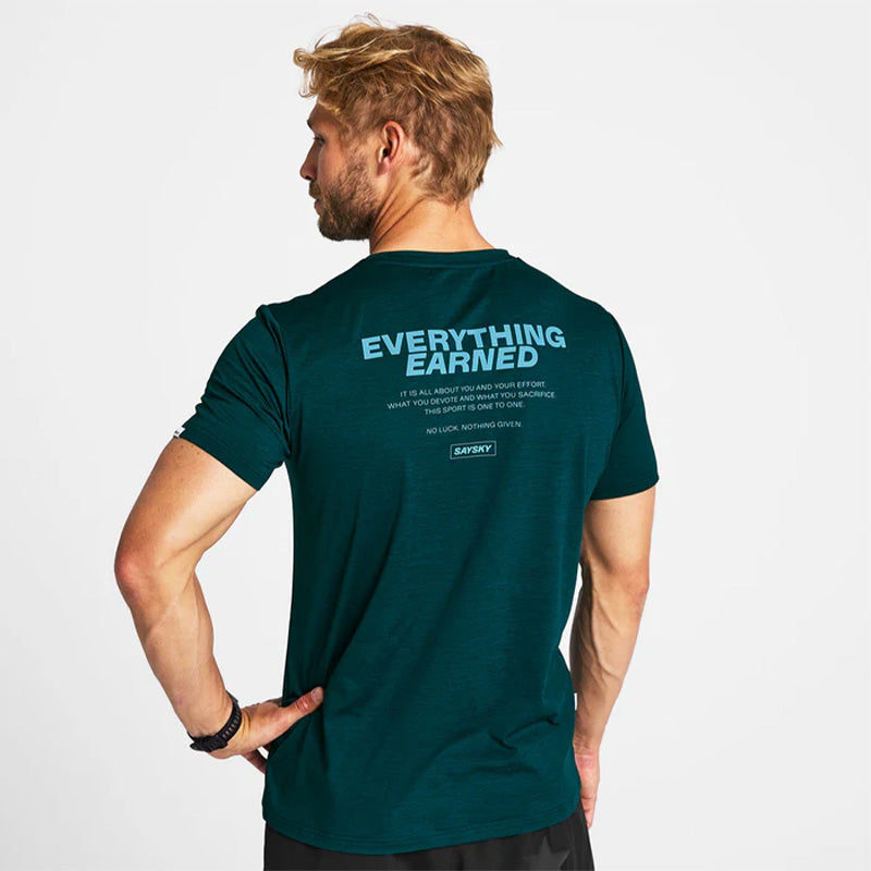 SAYSKY Men's Statement Pace T-Shirt S