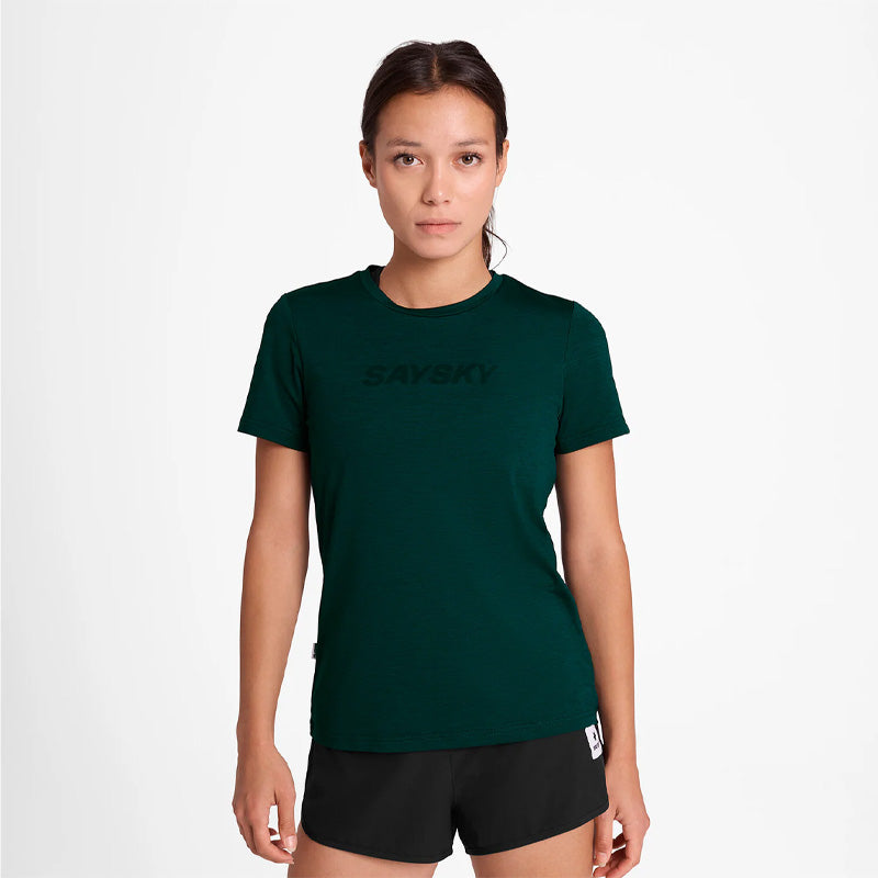 SAYSKY Women's Logo Pace T-Shirt XS