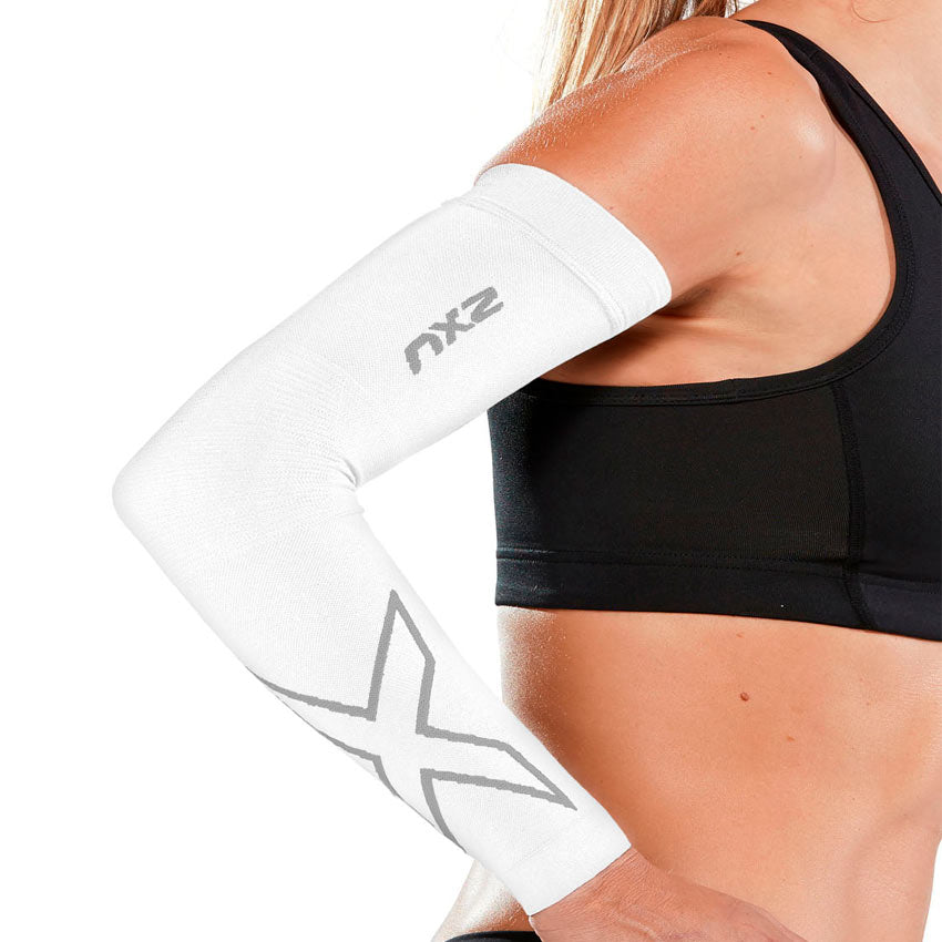 2XU Flex Run Comp Arm Sleeves S