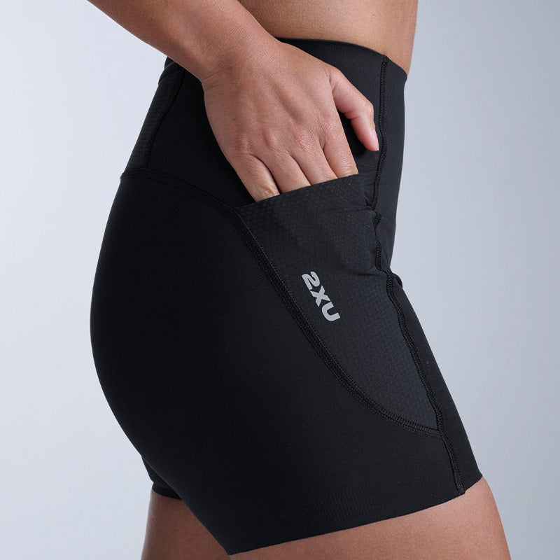 2XU Women's Aero Mesh Hi-Rise Compression 4 XS