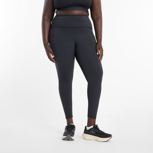 New Balance Women's NB Sleek Pocket High Rise Leggin XS