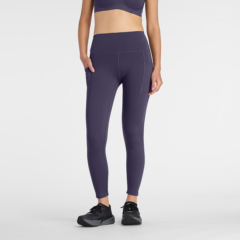 New Balance Women's NB Sleek Pocket High Rise Leggin XS