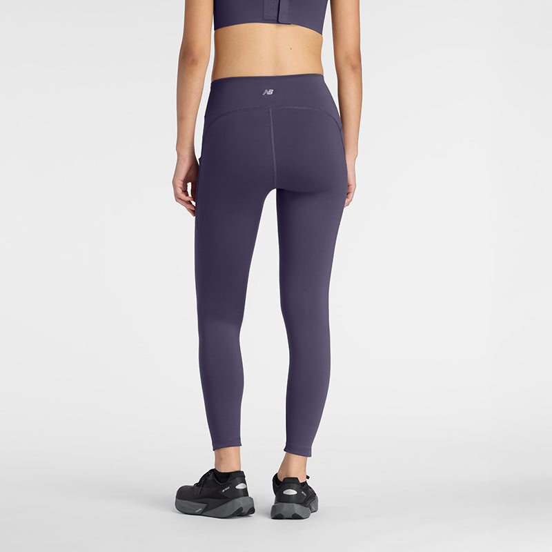 New Balance Women's NB Sleek Pocket High Rise Leggin XS