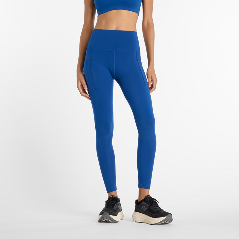 New Balance Women's NB Sleek Pocket High Rise Leggin XS