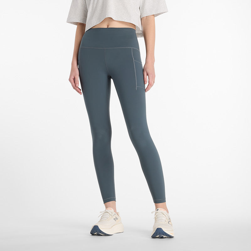 New Balance Women's NB Sleek Pocket High Rise Leggin XS
