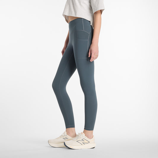 New Balance Women's NB Sleek Pocket High Rise Leggin XS
