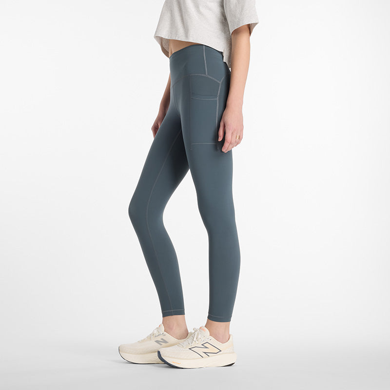 New Balance Women's NB Sleek Pocket High Rise Leggin XS