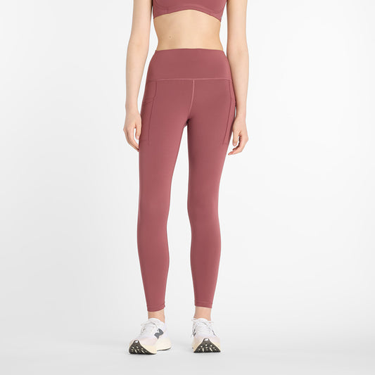 New Balance Women's NB Sleek Pocket High Rise Leggin XS