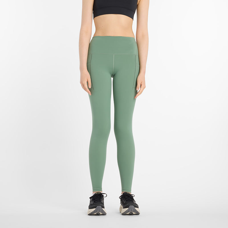 New Balance Women's NB Sleek Pocket High Rise Leggin XS