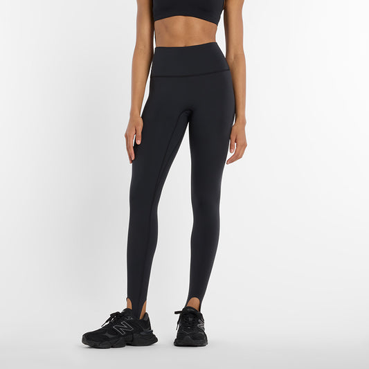 New Balance Women's Sleek High Rise Stirrup Legging XS