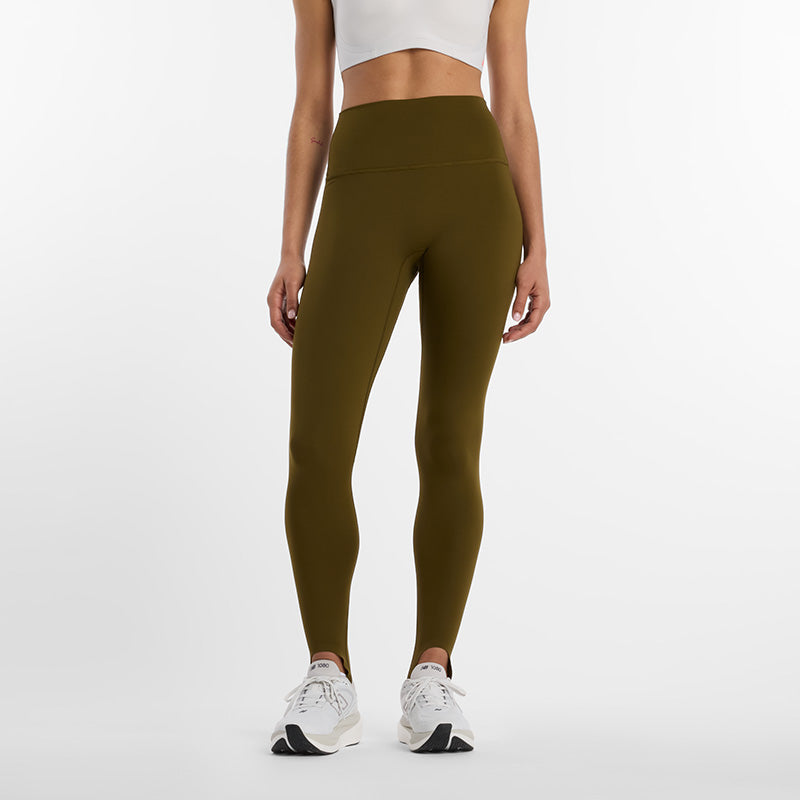 New Balance Women's Sleek High Rise Stirrup Legging XS