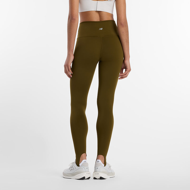 New Balance Women's Sleek High Rise Stirrup Legging XS