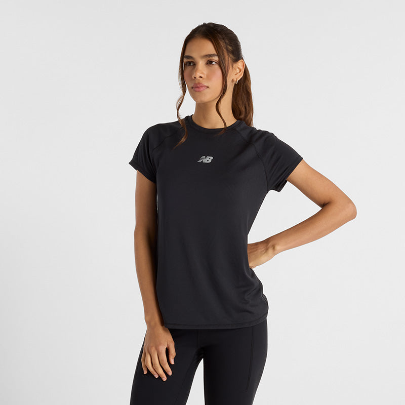 New Balance Women's Jacquard Slim T-Shirt XS