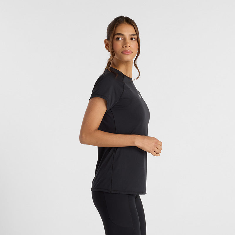 New Balance Women's Jacquard Slim T-Shirt XS