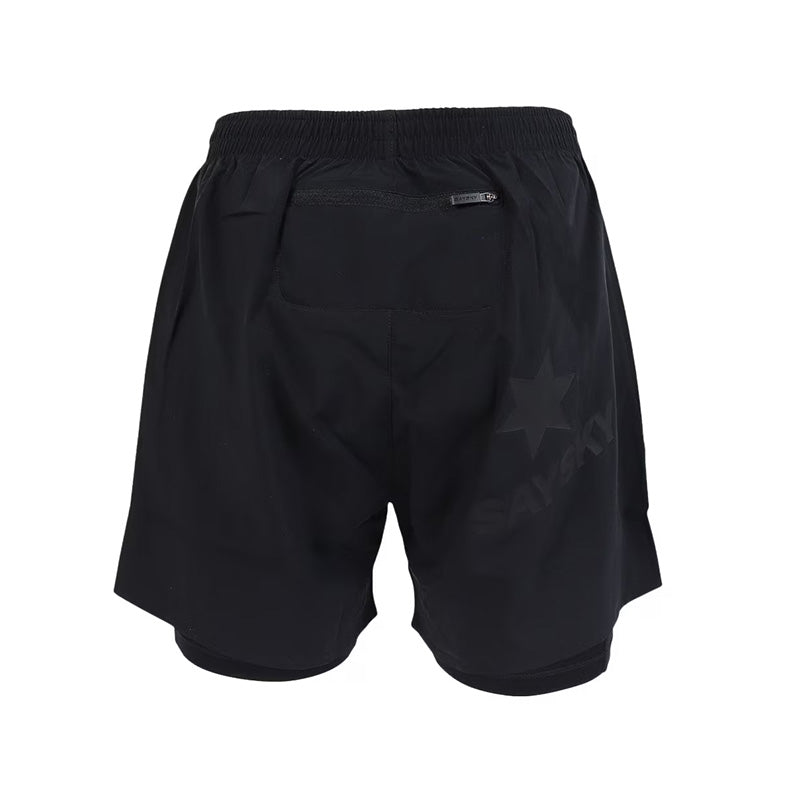 SAYSKY Men's 2 In 1 Pace Shorts 5'' S